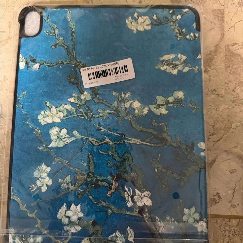 Floral Blue iPad Case